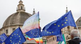 Gran manifestación por Europa en Roma, tras las críticas de Trump a la UE