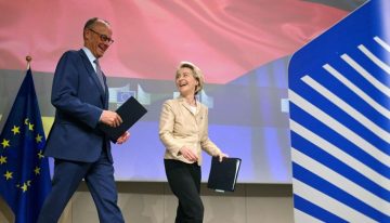 Merz refuerza a Von der Leyen en la guerra comercial con Trump