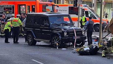 Al menos tres heridos en un atropello múltiple en Stuttgart
