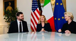Vance suaviza el tono con Europa en su reunión tripartita con Meloni y Von der Leyen