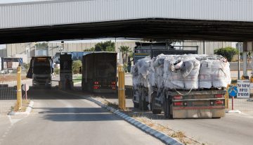La ONU confirma que unos 90 camiones de ayuda humanitaria han podido entrar en Gaza