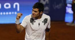 Cristian Garin dio una muestra de carácter y avanzó a semifinales en Austria