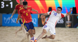 La Roja se complicó tras caer con España en el Mundial de Fútbol Playa