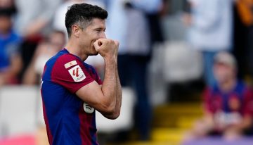 Lewandowski recibió el alta médica y será opción ante Inter de Milán