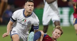 Lautaro Martínez entrenó con normalidad antes de revancha con FC Barcelona