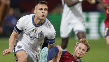 Lautaro Martínez entrenó con normalidad antes de revancha con FC Barcelona