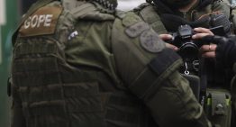 Operativo de Carabineros por posible hallazgo de granada en Providencia