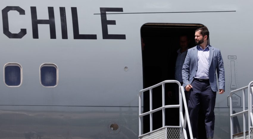 Presidente Boric llegó a Japón para iniciar su gira por Asia