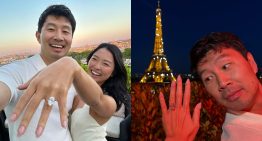 «Te elijo por siempre»: protagonista de «Shang-Chi» anuncia su compromiso en París