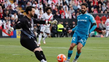 Real Betis empató con Rayo Vallecano y se mantuvo lejos de la zona de Champions