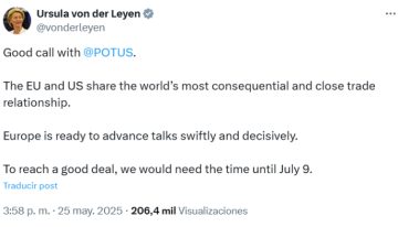Tras ultimátum de Trump, la UE le pidió un mes y medio más para llegar a «un buen acuerdo»