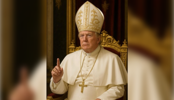 Conferencia Católica de EE.UU. acusa a Trump de burlarse de la fe por foto vestido de papa