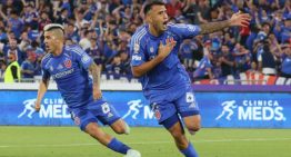 Rodrigo Contreras desató la euforia de la U en el Nacional con el agónico gol del triunfo ante la UC