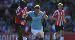 El colista Southampton cortó la racha triunfal de Manchester City con un empate