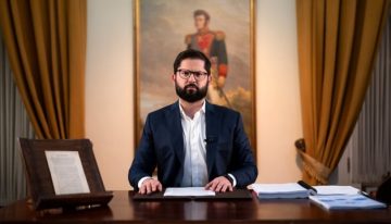 Boric ve «oportunidad única e irrepetible de alcanzar justicia y paz» en el sur