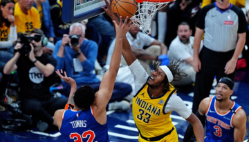 Los Pacers quedaron a un paso de cerrar su serie ante los Knicks y entrar a la final de NBA