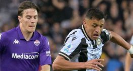 Alexis Sánchez terminó su temporada en Udinese con derrota ante Fiorentina