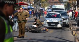Tiroteo terminó con un delincuente muerto en cercanías de plaza de San Bernardo