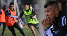 Jorge Almirón probó dos equipos para el duelo de Colo Colo ante Ñublense