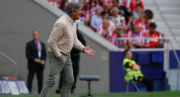Real Betis sufrió dura derrota ante Atlético y Pellegrini se mostró ofuscado