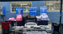 Incautan cientos de camisetas de fútbol falsificadas en la Ruta 5 Norte