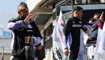 Un sonriente plantel de Colo Colo tomó rumbo a Argentina para su duelo contra Racing