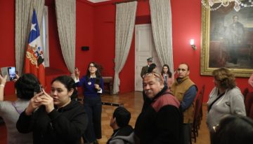 La Moneda recibe a centenares de personas en el Dia de los Patrimonios