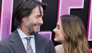 Con Pedro Pascal en la alfombra roja: Ana de Armas y Keanu Reeves estrenaron «Ballerina»