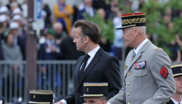 Macron conmemora la capitulación nazi afirmando que es necesario seguir luchando para defender las amenazas actuales