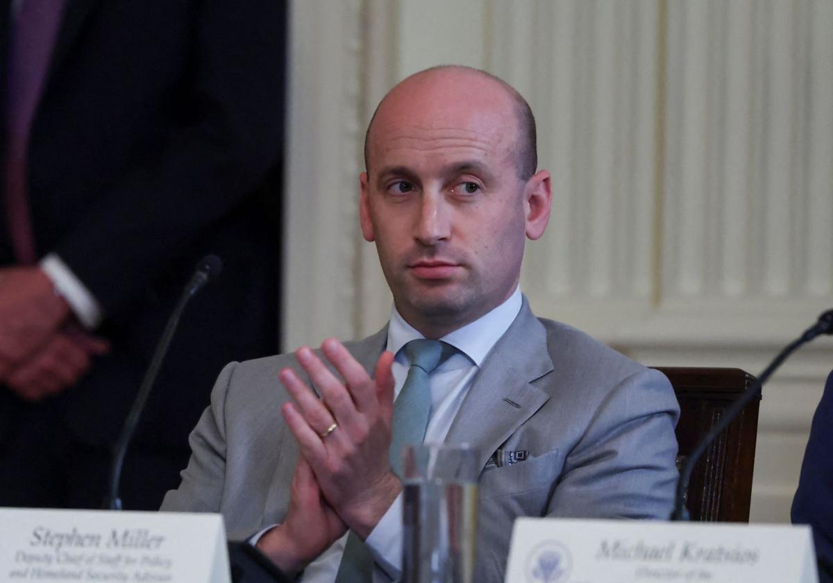 El subjefe de gabinete de políticas de la Casa Blanca, Stephen Miller