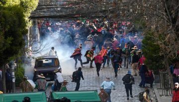 Evo Morales no logra inscribirse candidato tras la violenta marcha de sus seguidores en La Paz