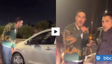 «¡Oye burro, vas curao… bájate!»: Claudio Bravo enfrenta a conductor que lo colisionó en Ruta 5 Sur