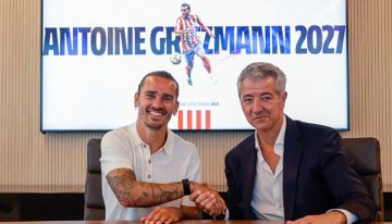 Griezmann extendió contrato con Atlético de Madrid hasta 2027