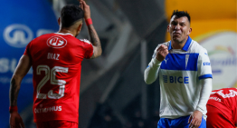 «Qué te crees, malo cu…»: El fuerte cruce de Gary Medel en la visita de la UC a La Calera