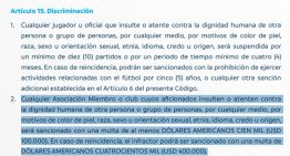 Palestino tendrá que exhibir frase «Basta de Racismo» y pagar millonaria multa a Conmebol