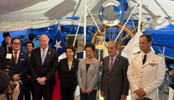 Princesa imperial de Japón visitó la Esmeralda: «Es uno de los buques más hermosos del mundo»
