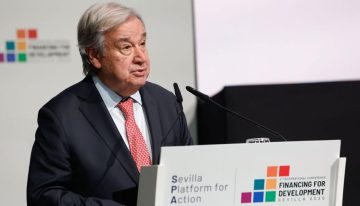 Guterres pide que el gasto militar no merme la ayuda humanitaria