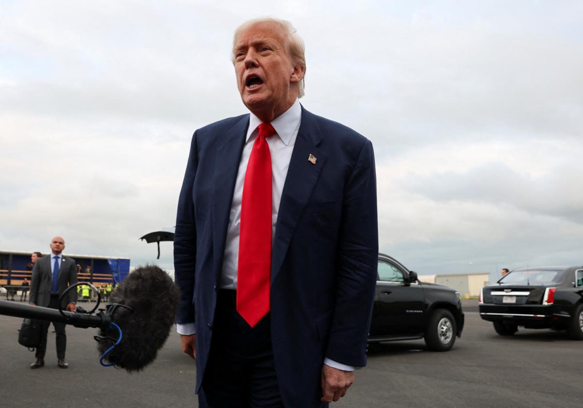 El presidente de EE.UU., Donald Trump.