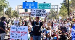 Paro nacional en Israel exigiendo la liberación de los rehenes y el fin de la guerra