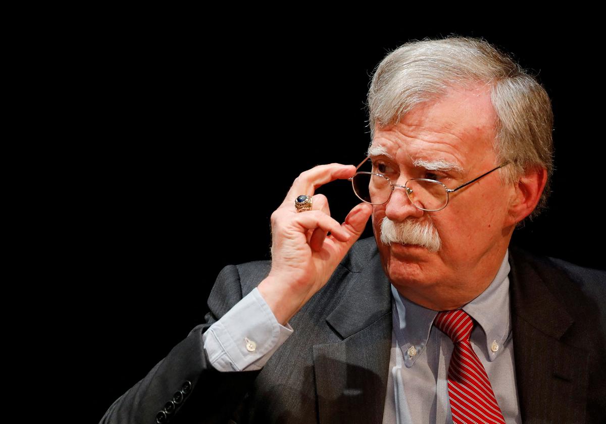 El exasesor de Trump John Bolton en una imagen de archivo