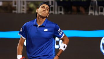 Alejandro Tabilo tuvo un opaco retorno a las canchas y se despidió de Cincinnati