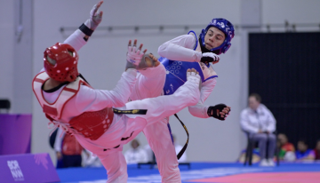Felipe Olivero avanzó a la final de taekwondo en los Panamericanos Junior