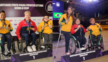 Serrano y Campos brillaron en gran actuación del Team ParaChile en el Mundial de Para powerlifting