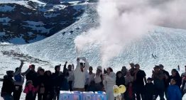 La polémica revelación de género en pleno Embalse El Yeso