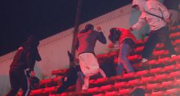 «La Policía vendió carne humana»: Los de Abajo se manifestaron tras los incidentes en Avellaneda