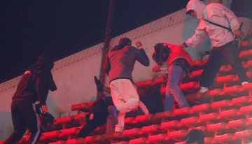 «La Policía vendió carne humana»: Los de Abajo se manifestaron tras los incidentes en Avellaneda