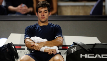 Cristian Garin sufrió ajustada derrota y dijo adiós al US Open