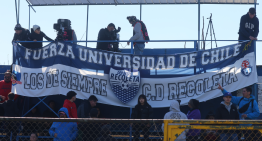 Recoleta entregó su apoyo a hinchas de la U por lo ocurrido en el estadio de Independiente