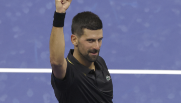 Novak Djokovic vivió estreno triunfal en el US Open tras superar a Learner Tien