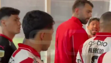 [VIDEO] Loyola encaró a jugador que lo lesionó en el empate de Independiente e Instituto